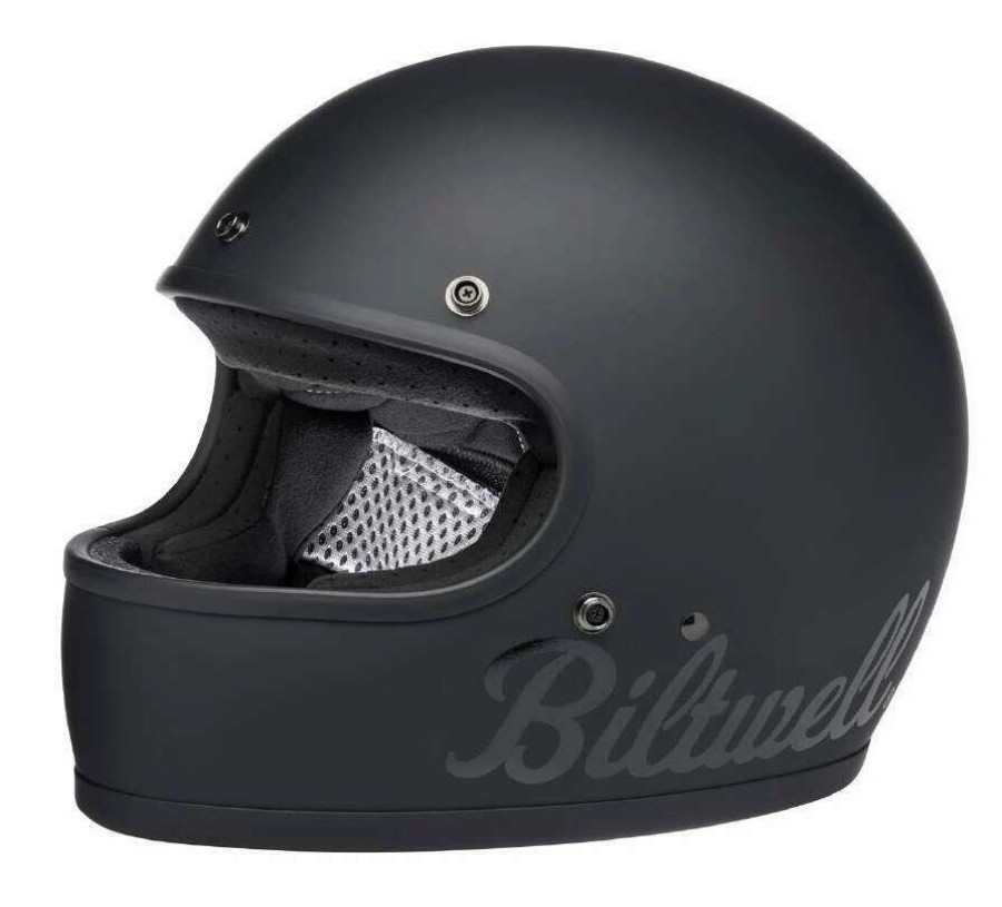 Full Face * | Biltwell Apparel Biltwell Gringo Ece Factory Helmet / Md [Open Box] Matte Black