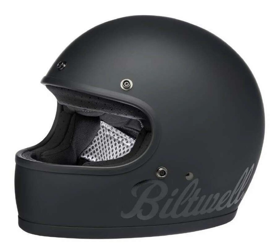 Full Face * | Biltwell Apparel Biltwell Gringo Ece Factory Helmet Matte Black