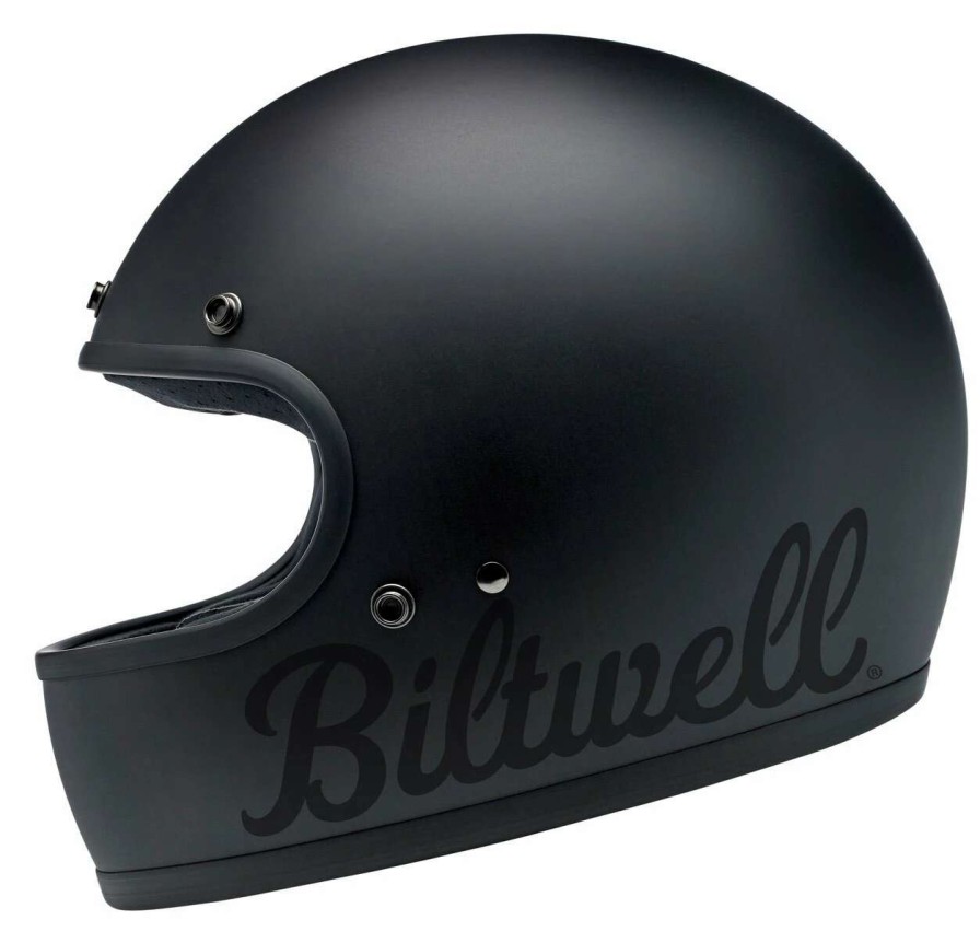 Full Face * | Biltwell Apparel Biltwell Gringo Ece Factory Helmet Matte Black