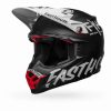 Dirt * | Bell Helmets Bell Moto-9S Flex Fasthouse Crew Helmet Black/White