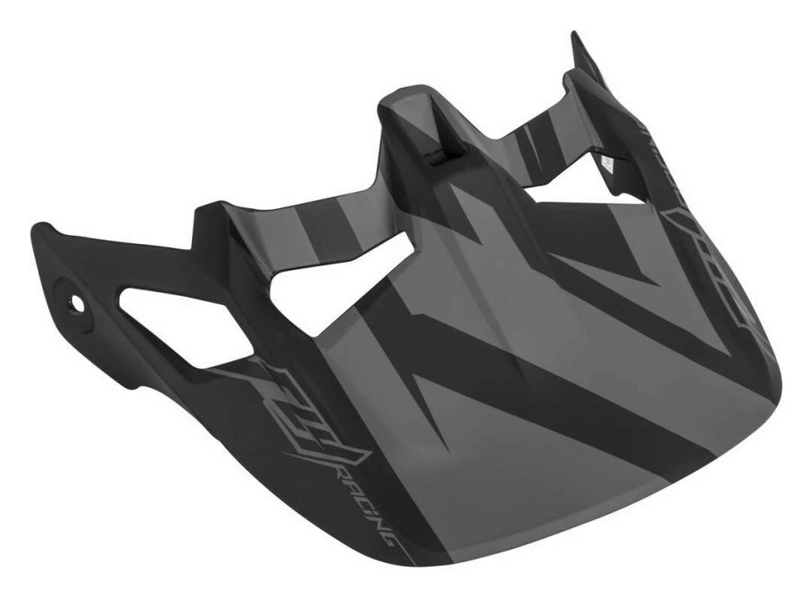 Dirt * | Fly Racing Mtb Fly Racing Werx Rival Helmet Visor Matte Black