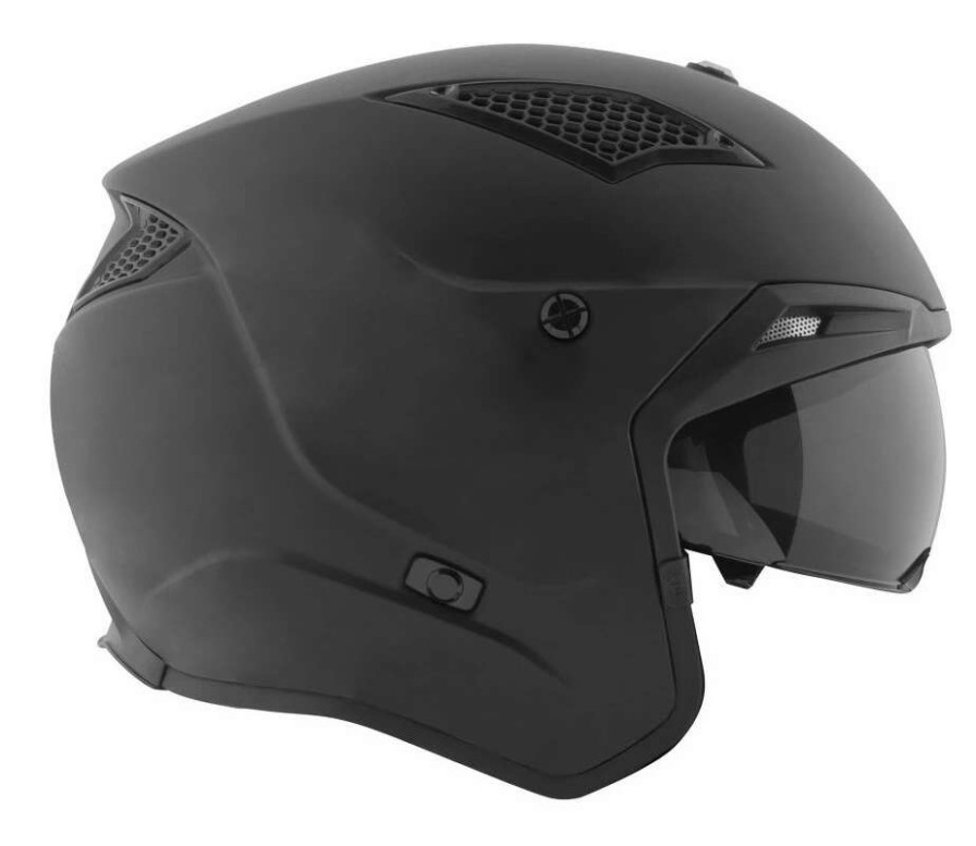 Open Face & 3/4 * | Speed And Strength Ss2400 Helmet Solid Matte Black