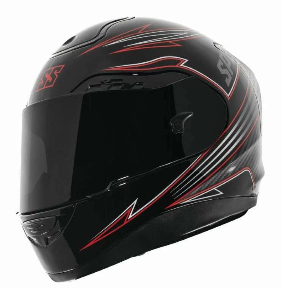 Full Face * | Speed And Strength Ss5100 Revolt Helmet (Xs) Black/Red