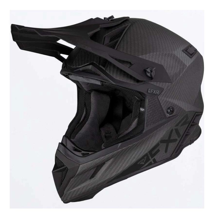 Dirt * | Fxr Helium Carbon Helmet W/ D-Ring