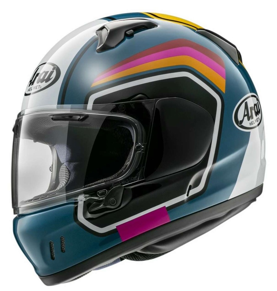 Full Face * | Arai Helmets Arai Defiant-X Number Helmet Blue