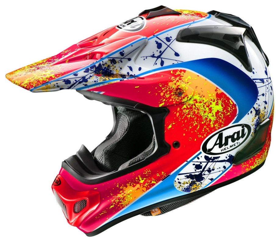 Dirt * | Arai Helmets Arai Vx Pro 4 Stanton Helmet Red