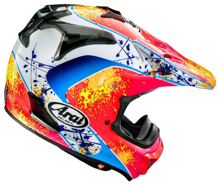 Dirt * | Arai Helmets Arai Vx Pro 4 Stanton Helmet Red