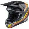 Dirt * | Fly Racing Dirt Fly Racing Formula Cp S.E. Speeder Helmet Black/Yellow/Red