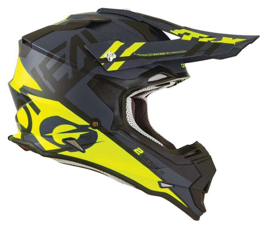 Dirt * | O'Neal 2 Series Spyde Helmet (Xs) Black/Hi-Viz