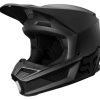 Dirt * | Fox Racing Youth V1 Matte Helmet Matte Black