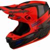 Dirt * | Troy Lee Designs Troy Lee Se5 Carbon Saber Helmet Rocket Red