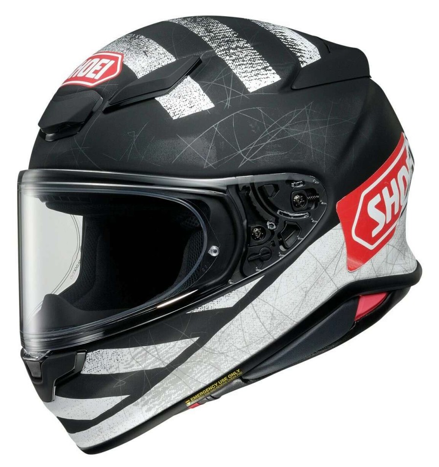 Full Face * | Shoei Helmets Shoei Rf-1400 Scanner Helmet White