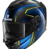 Full Face * | Shark Helmets Shark Spartan Gt Carbon Kromium Helmet Carbon/Blue