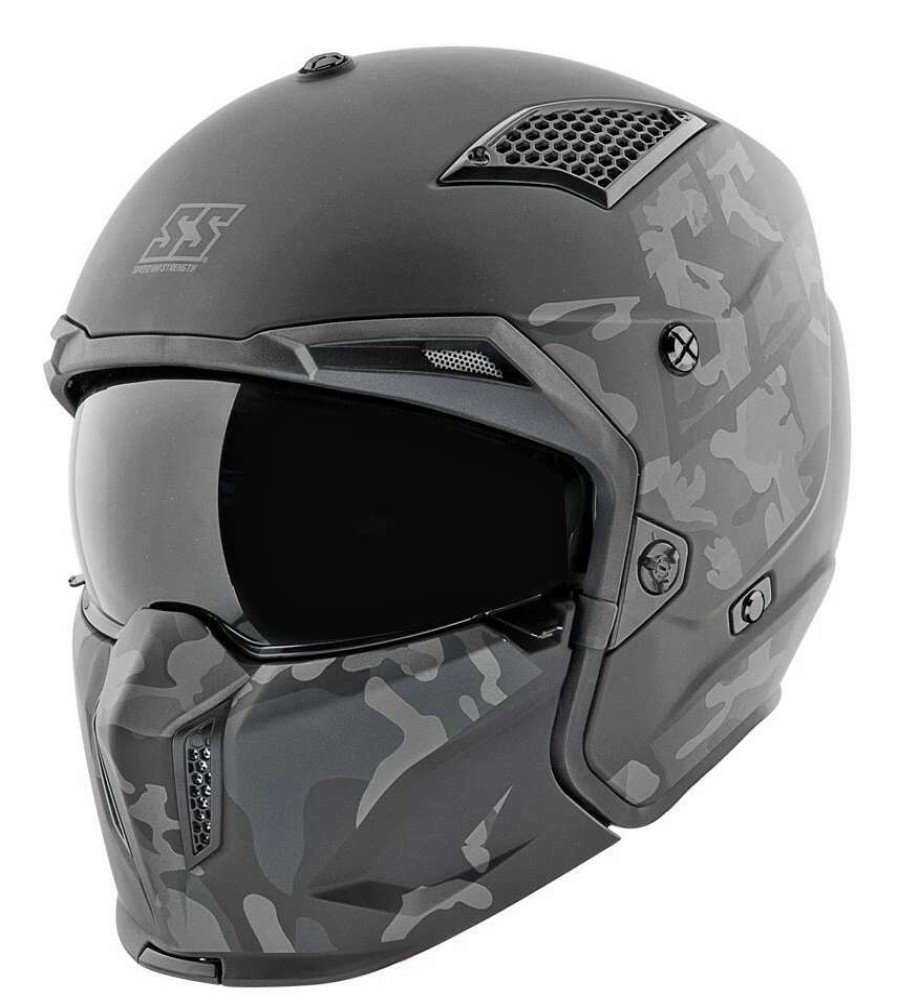 Full Face * | Speed And Strength Ss2400 Call To Arms Helmet Matte Black/Camo