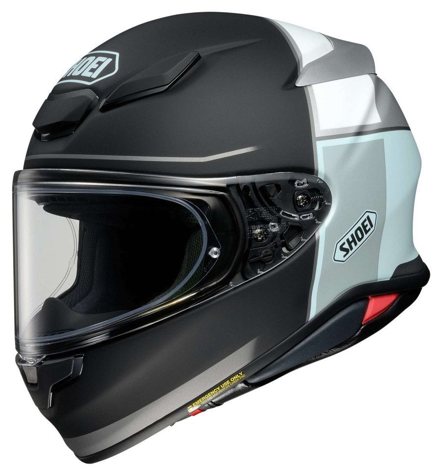 Full Face * | Shoei Helmets Shoei Rf-1400 Yonder Helmet Black/Grey/White