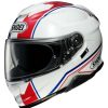 Full Face * | Shoei Helmets Shoei Gt-Air Ii Panorama Helmet White/Red/Blue