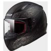 Full Face * | Ls2 Helmets Ls2 Rapid Crypt Helmet Matte Black