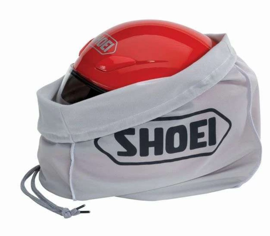 Helmet Accessories * | Shoei Helmets Shoei Helmet Bag Grey