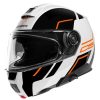 Modular * | Schuberth Helmets Schuberth C5 Master Helmet / Lg [Open Box] Black/White/Orange