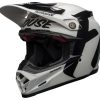 Dirt * | Bell Helmets Bell Moto-9 Flex Fasthouse Newhall Helmet White/Black